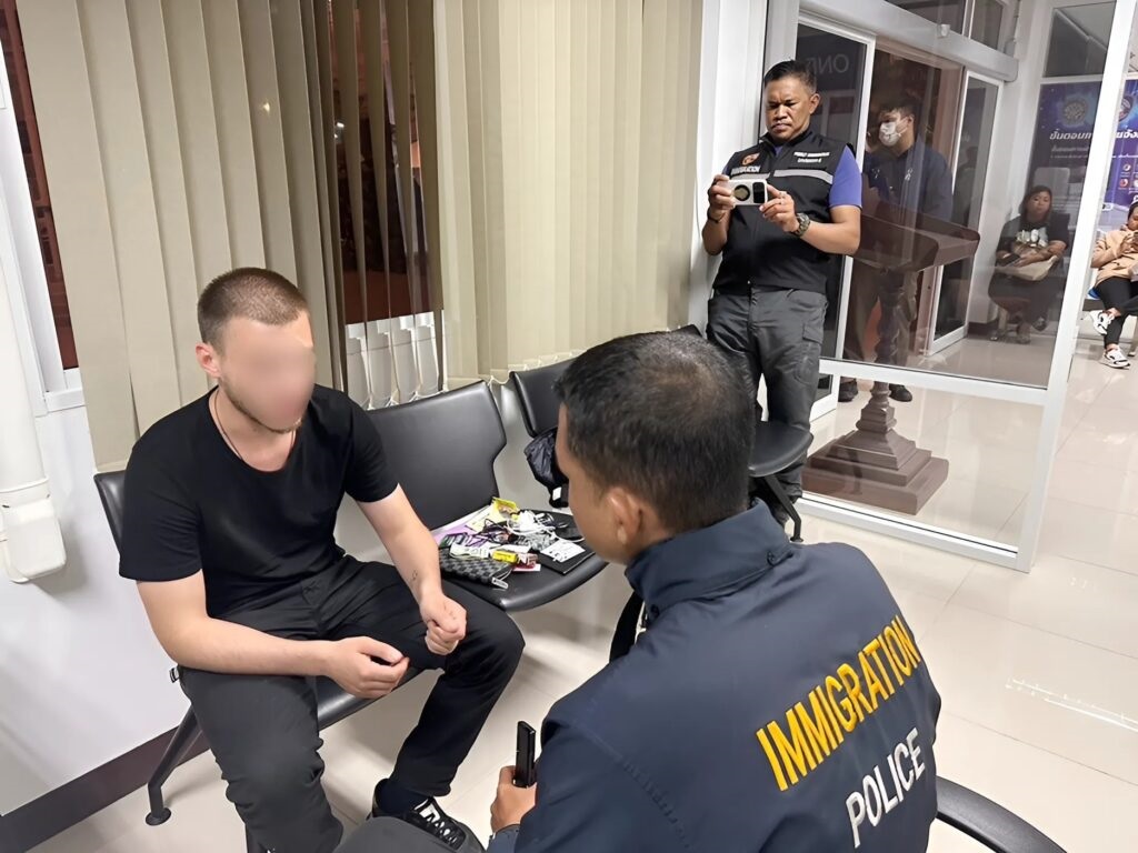 Russian man who robbed Russian woman arrested in Phuket