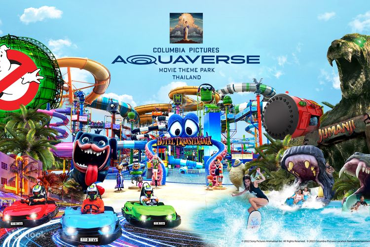 ‘Ghostbusters’ at Aquaverse water park in Pattaya