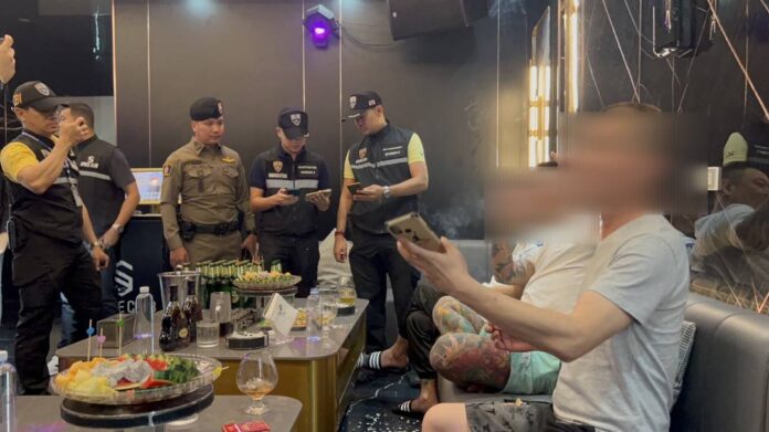 Pattaya Police Inspect Nightlife Venues for Safety and Drug Checks