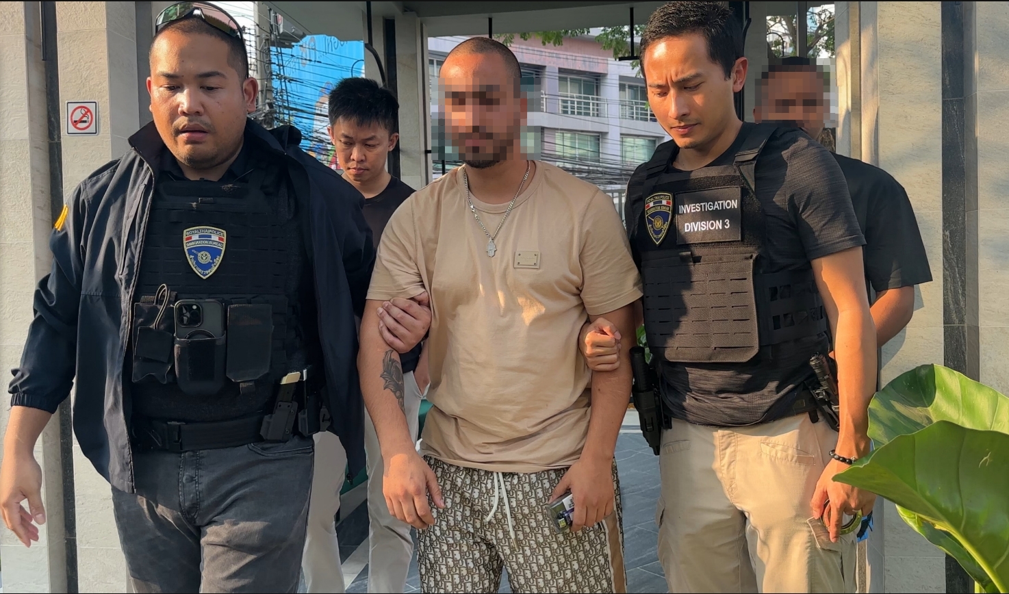 Thai Immigration Police Arrest Israeli Fugitive in Pattaya Linked to Brutal Assault in Tel Aviv